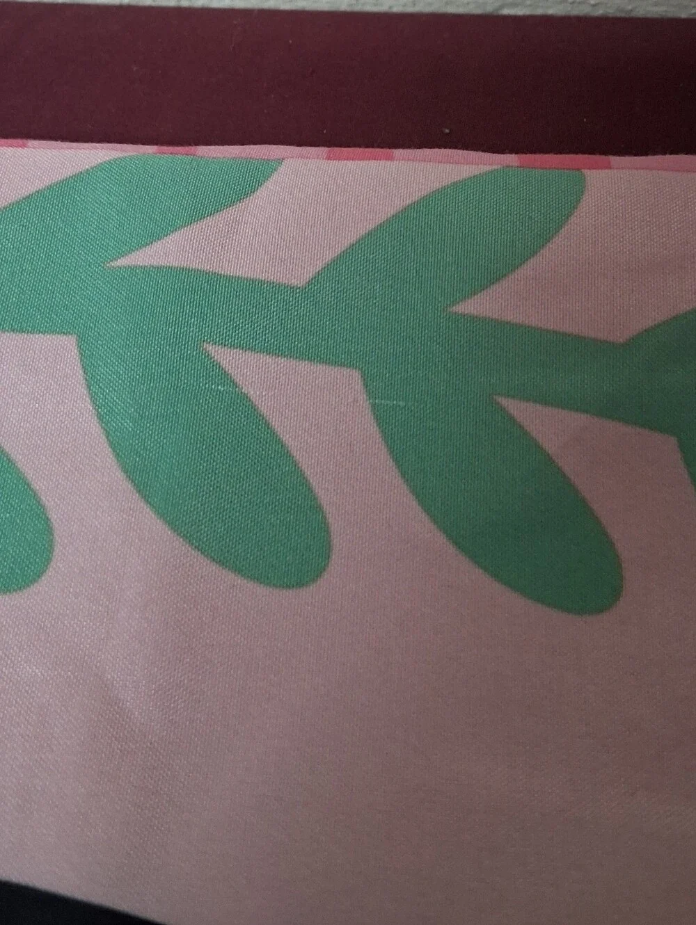Hello Kitty Standard Size Pillowcase With Tropical Leaves.